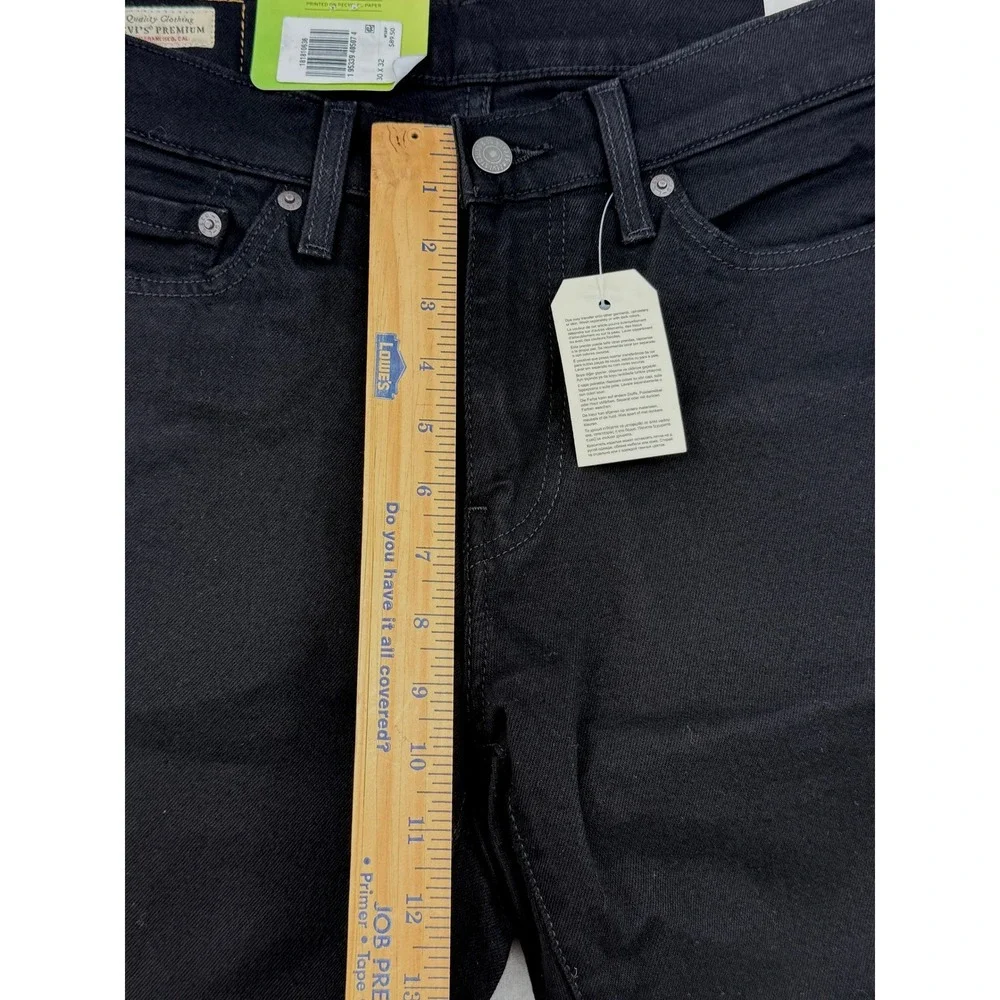 Levis Premium 541 Athletic Taper Men's Jeans 30x32 Black Flex Eco Stretch New